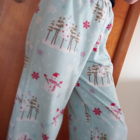 LOUNGEWEAR - Winter Snowman Pajama Lounge Pants - Picture 6 of 9